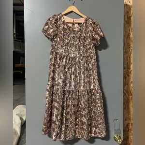 Anthropologie Sparkly Dress